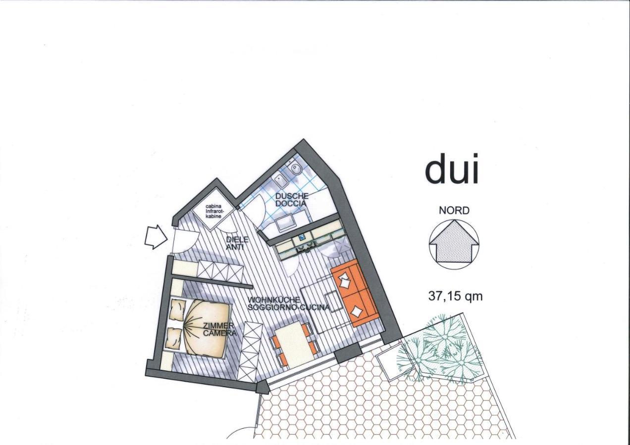 Apartment Dui Residence Bun Ste San Vigilio Di Marebbe Luaran gambar